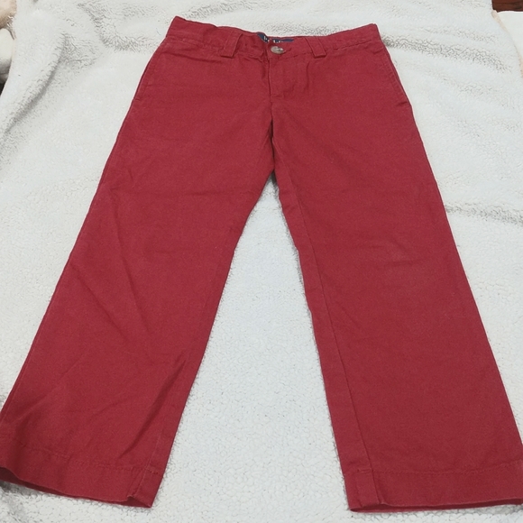 Polo Ralph Lauren Boys Red Pants Size 4 - Picture 1 of 7